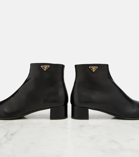 Prada Leather ankle boots - Prada - Modalova