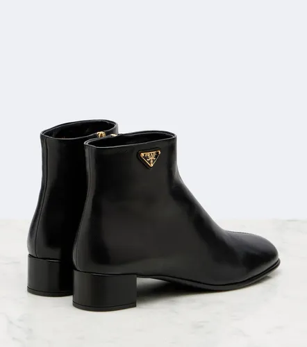 Prada Leather ankle boots - Prada - Modalova