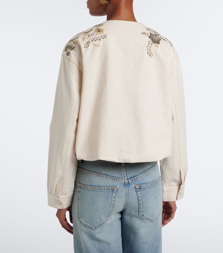 Emeren embroidered cotton jacket - Veronica Beard - Modalova
