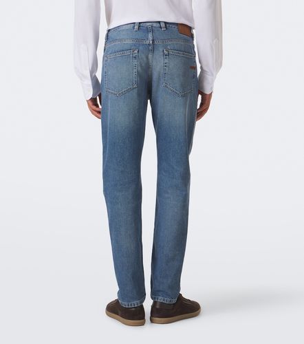 Jeans slim Roccia con efecto desgastado - Zegna - Modalova