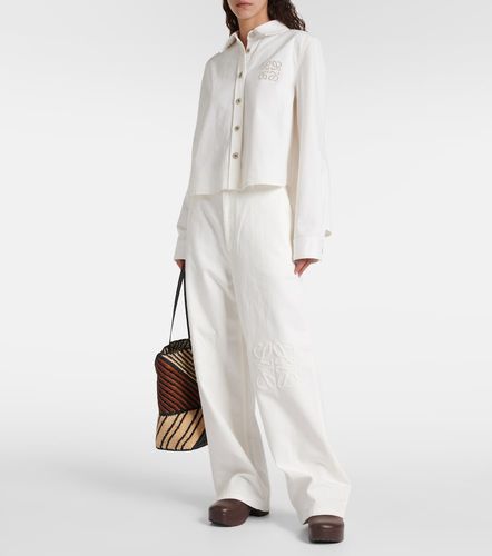 Loewe Jeans Anagram a gamba larga - Loewe - Modalova