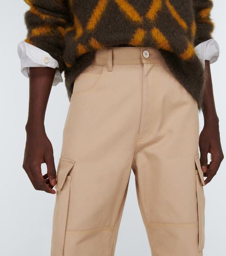 Pantaloni cargo in gabardine di cotone - Marni - Modalova