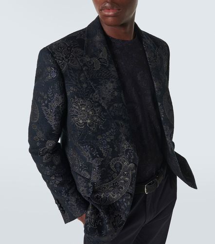 Etro Blazer in velluto jacquard - Etro - Modalova