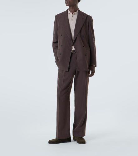 Amo linen canvas suit pants - Saman Amel - Modalova