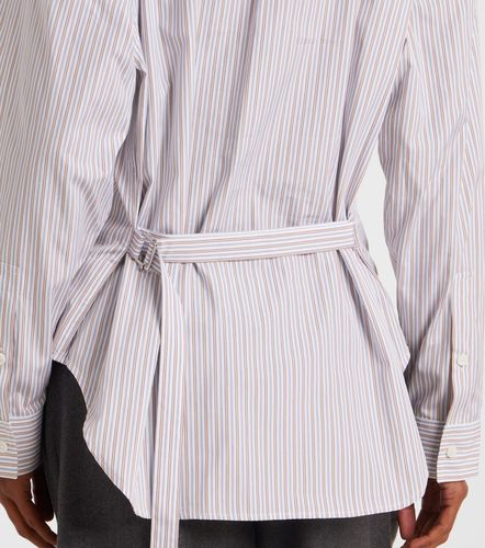 Camisa de popelín de algodón a rayas - Tod's - Modalova