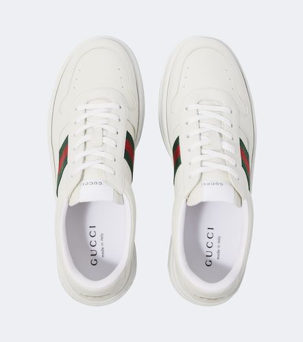 Gucci Sneakers Web Stripe in pelle - Gucci - Modalova