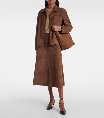 S Max Mara Gonna midi in suede - 'S Max Mara - Modalova