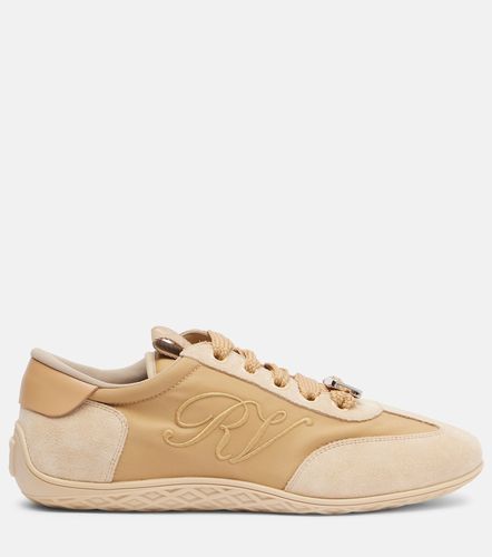 Sneakers Viv Low aus Satin mit Leder - Roger Vivier - Modalova