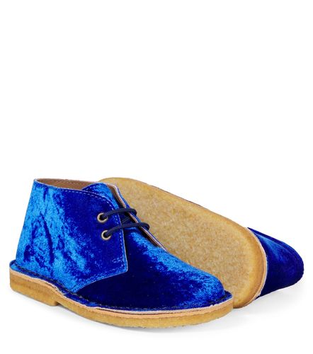 PèPè Botas de terciopelo con cordones - PePe - Modalova