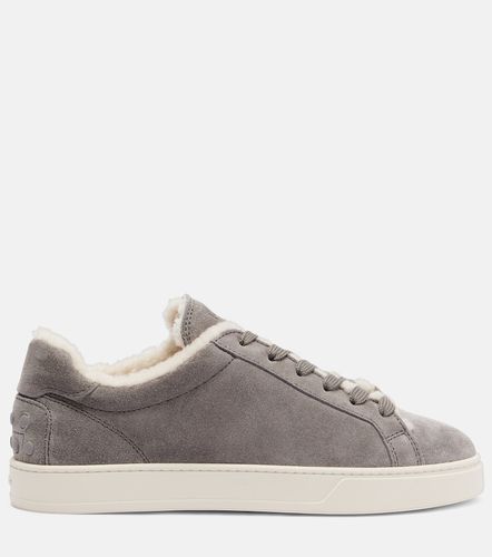 Classic shearling-lined suede sneakers - Tod's - Modalova