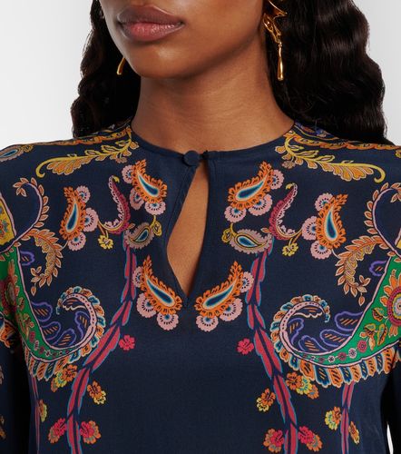 Etro Blusa de seda estampada - Etro - Modalova