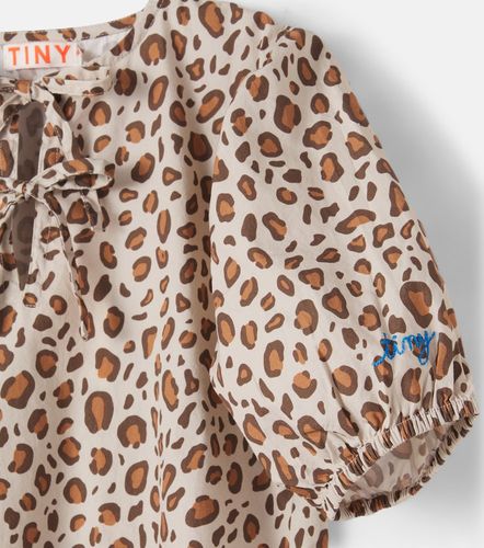 Vestido de algodón con estampado de leopardo - Tinycottons - Modalova