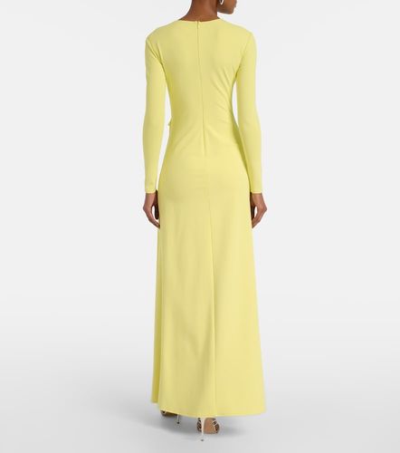 Abito lungo con applicazioni floreali - Roland Mouret - Modalova