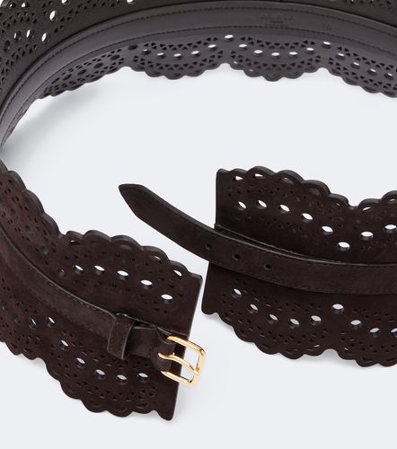 Alaia Vienne suede corset belt - Alaia - Modalova