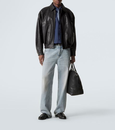 Giacca blouson in pelle - Saint Laurent - Modalova