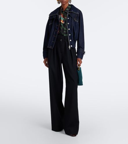 Giacca blouson di jeans - Dries Van Noten - Modalova