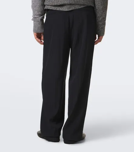 Losange pleated virgin wool wide-leg pants - Jacquemus - Modalova