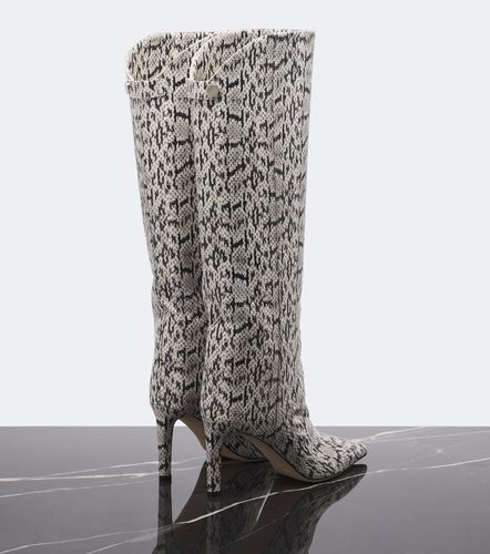 Botas altas Alizze de piel grabada - Jimmy Choo - Modalova