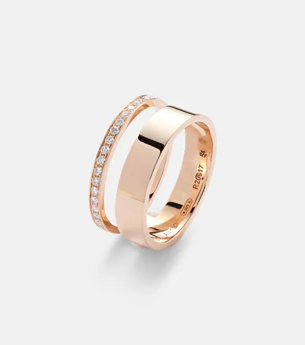 Anillo Berbere Module de oro rosa de 18 ct con diamantes - Repossi - Modalova