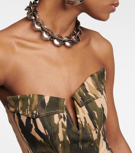 Dion Lee Printed twill corset top - Dion Lee - Modalova