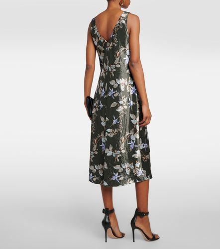 Vince Vestido midi de satén floral - Vince - Modalova