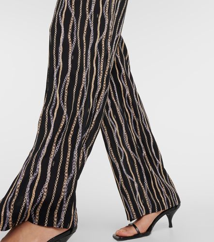 Chloé Pantalones de seda estampados - Chloe - Modalova