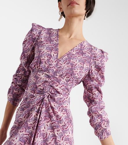 Albini printed silk-blend midi dress - Isabel Marant - Modalova