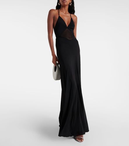Abendkleid Fleur aus Jersey mit Mesh-Einsätzen - Staud - Modalova