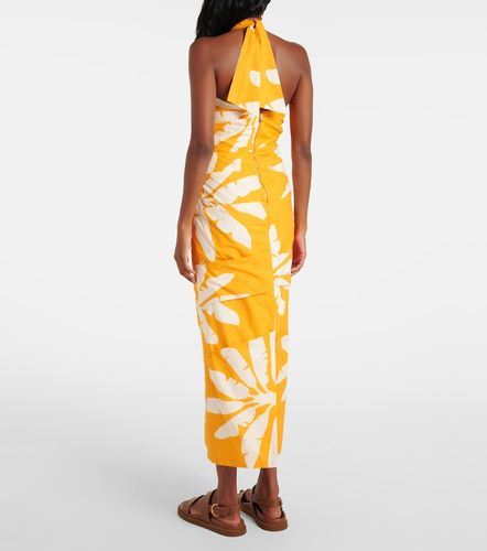 Abito midi con stampa e cut-out - Johanna Ortiz - Modalova