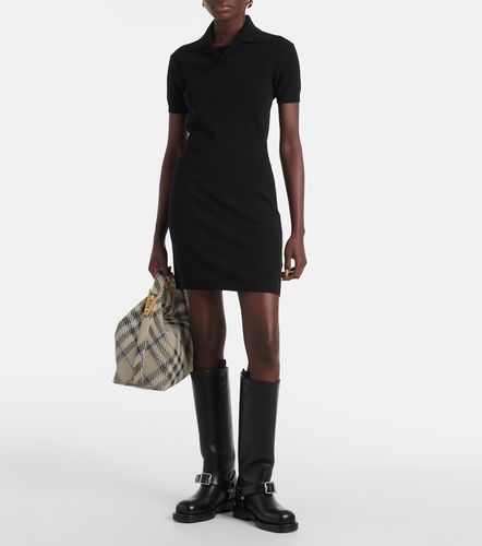 Burberry Abito polo in misto cotone - Burberry - Modalova