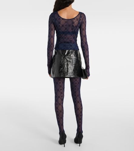Marine Serre Moon mesh tights - Marine Serre - Modalova