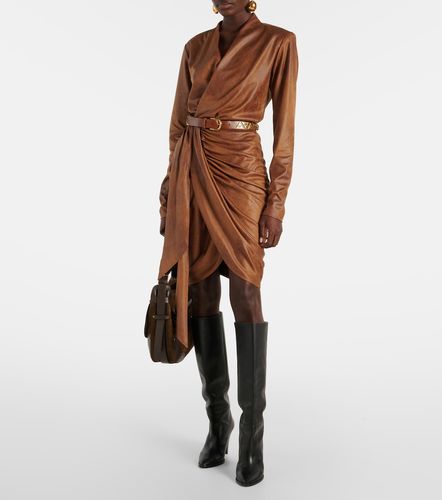 Aleora draped wrap dress - Isabel Marant - Modalova