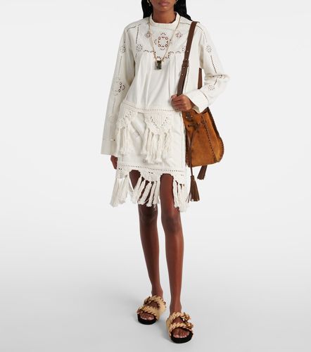 Minifalda Sandra de macramé de algodón - Isabel Marant - Modalova