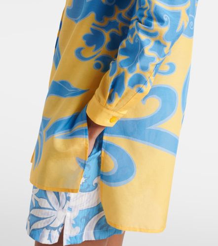 Camicia in cotone e seta con stampa - Etro - Modalova