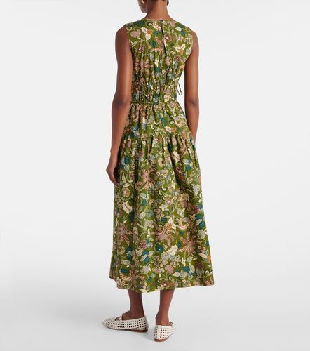 Vestido midi Elenora de algodón estampado - Ulla Johnson - Modalova