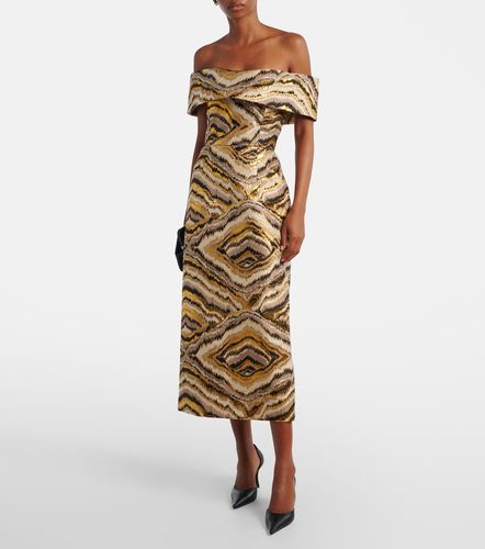 Abito midi Gloria in jacquard - Markarian - Modalova