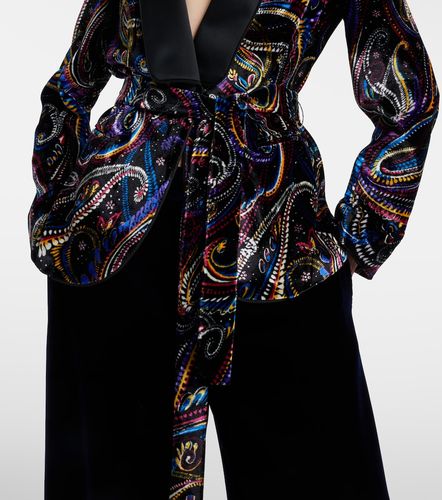 Etro Blazer aus Samt - Etro - Modalova