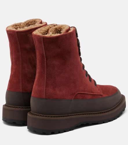 Le Monde Béryl Schnürstiefel Dolomite aus Veloursleder - Le Monde Beryl - Modalova