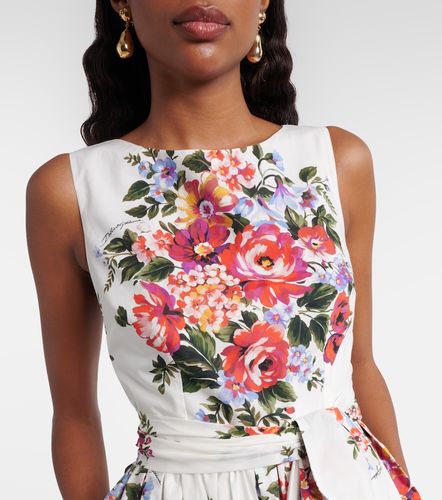 Midikleid aus Baumwolle - Dolce&Gabbana - Modalova