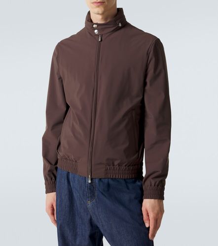 Giacca blouson in tessuto tecnico - Brunello Cucinelli - Modalova