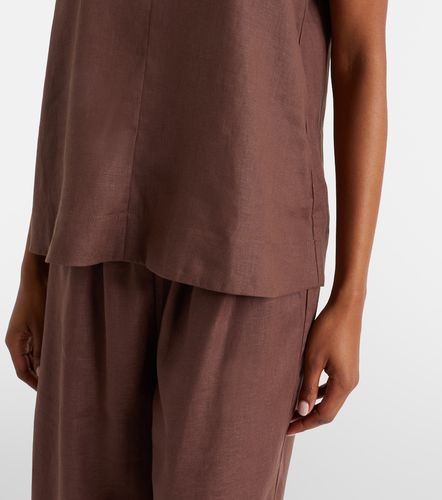 Asceno Top in lino - Asceno - Modalova