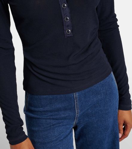 Camiseta con botones Drexler acanalada - Veronica Beard - Modalova