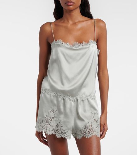 Dôen Camisole Loure in seta con pizzo - Doen - Modalova