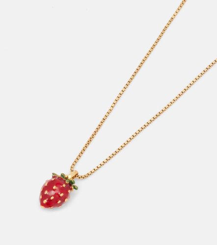 Saint Laurent Collana Strawberry - Saint Laurent - Modalova