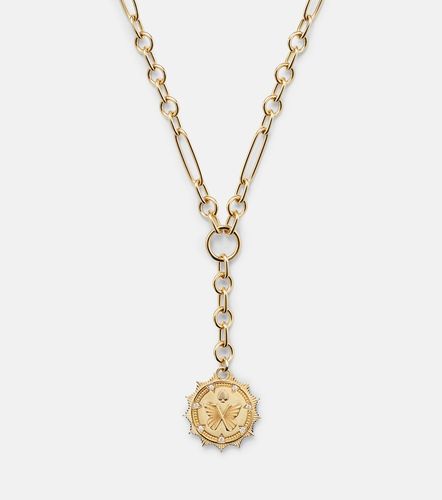 Collar Reverie Small de oro de 18 ct con diamantes - FoundRae - Modalova