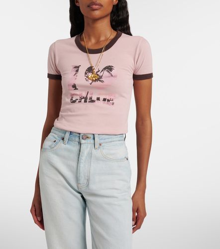 Chloé Camiseta de algodón estampada - Chloe - Modalova