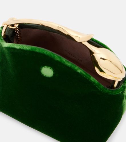 Bloom Micro velvet top-handle bag - Erdem - Modalova