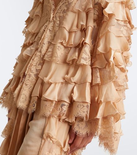Blusa Valiant in seta con pizzo - Zimmermann - Modalova