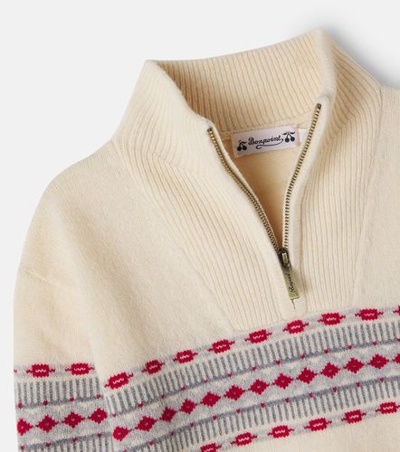 Jersey intarsia Manfred de lana - Bonpoint - Modalova