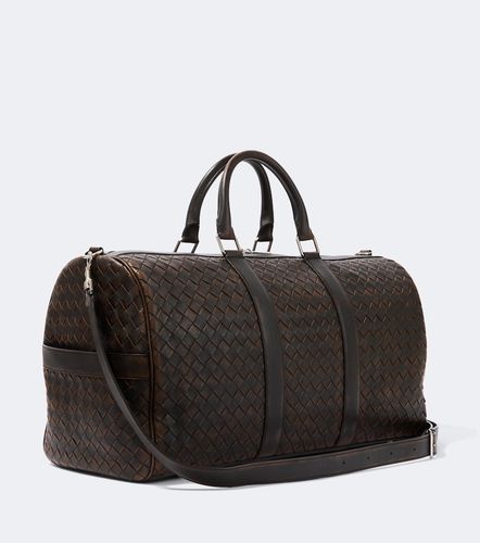 Intrecciato leather duffel bag - Bottega Veneta - Modalova